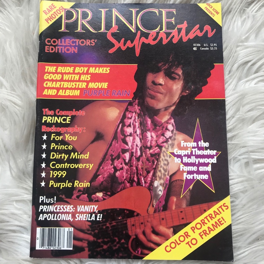 Prince Superstar collectors edition magazine